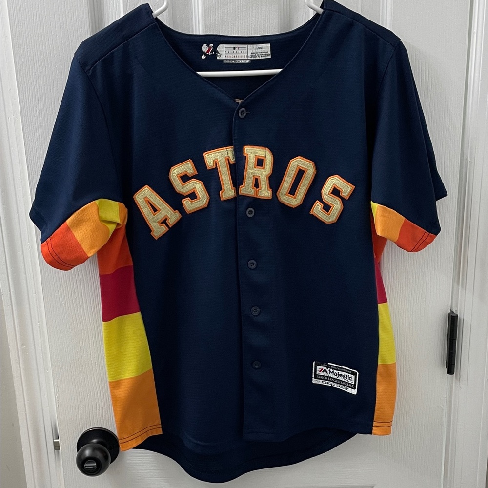 ASTROS Kids Jersey - ALTUVE #27 Gold letters
